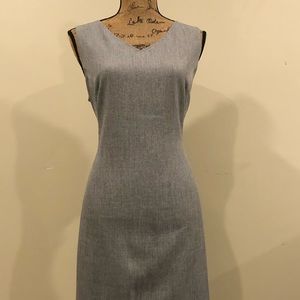 Grey sheath dress